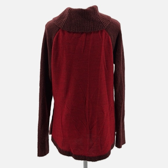 Toad & Co. Lucianna Turtleneck Boiled Wool Boucle Sweater - Size Large - Picture 3 of 6